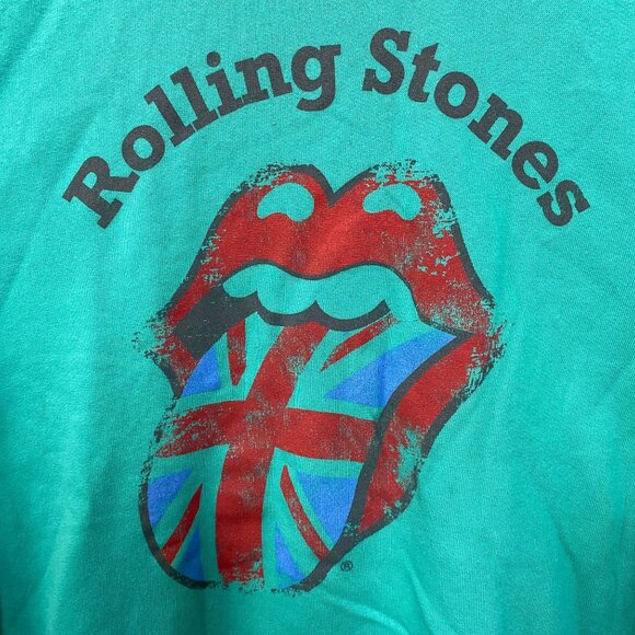 The Rolling Stones Tongue Logo Crewneck size Large - Picture 2 of 4